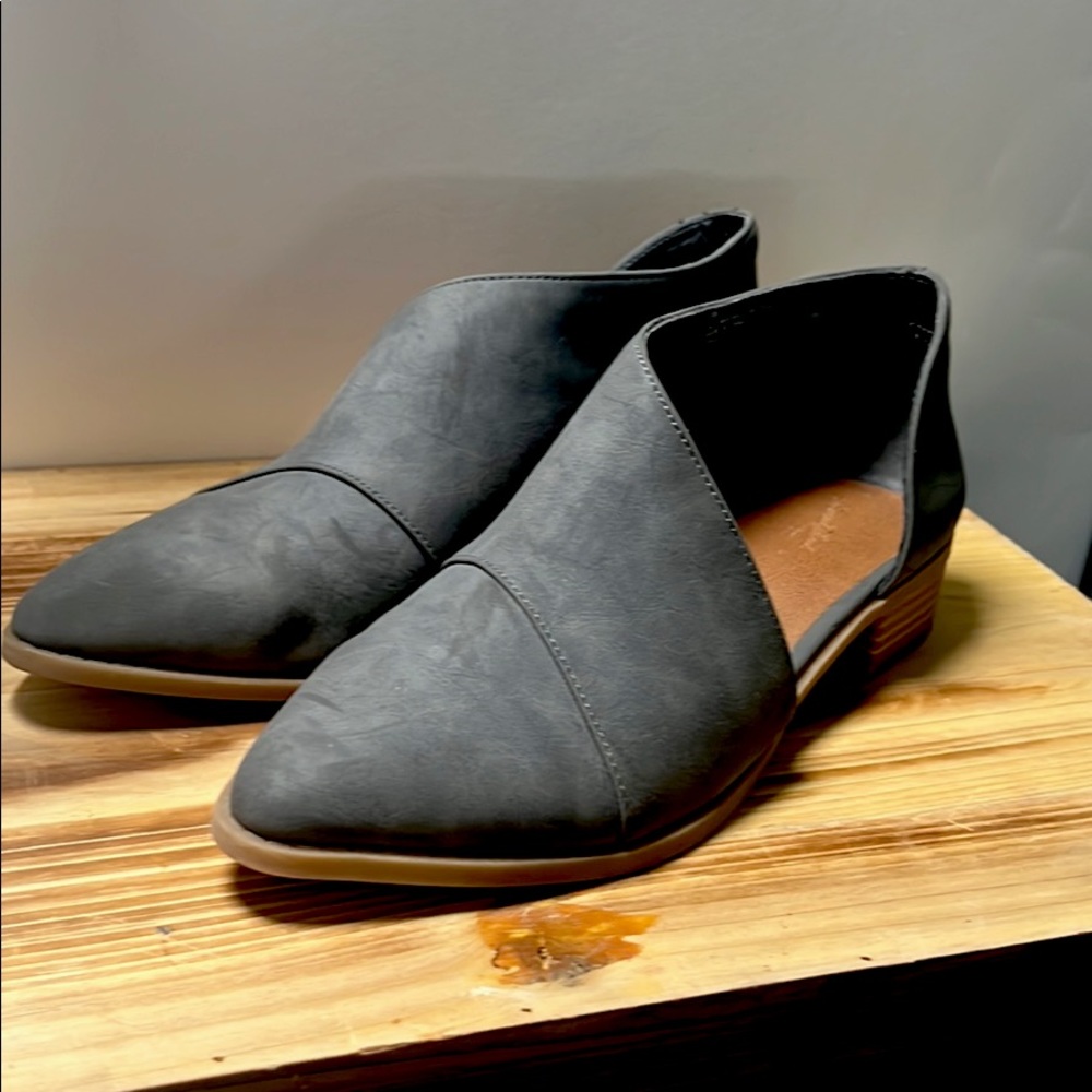 Grey booties